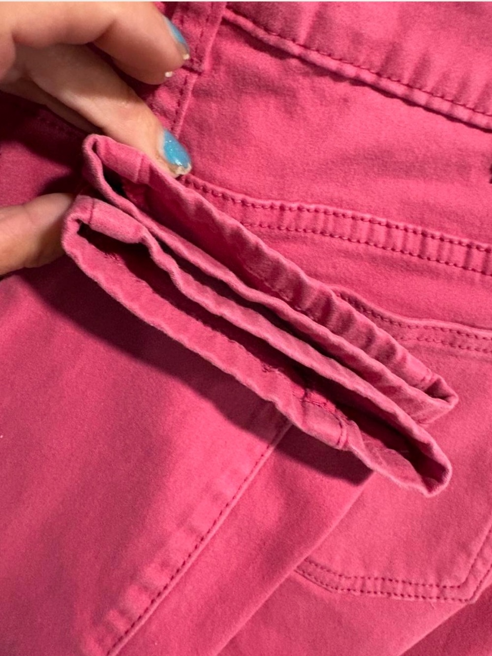 Velvet Heart fuchsia / hot pink skinny jeans - Picture 4 of 5